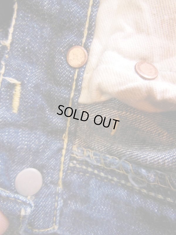 画像11: 1950'S LEE RIDERS BOYS DENIM PANTS /SIZE/8 