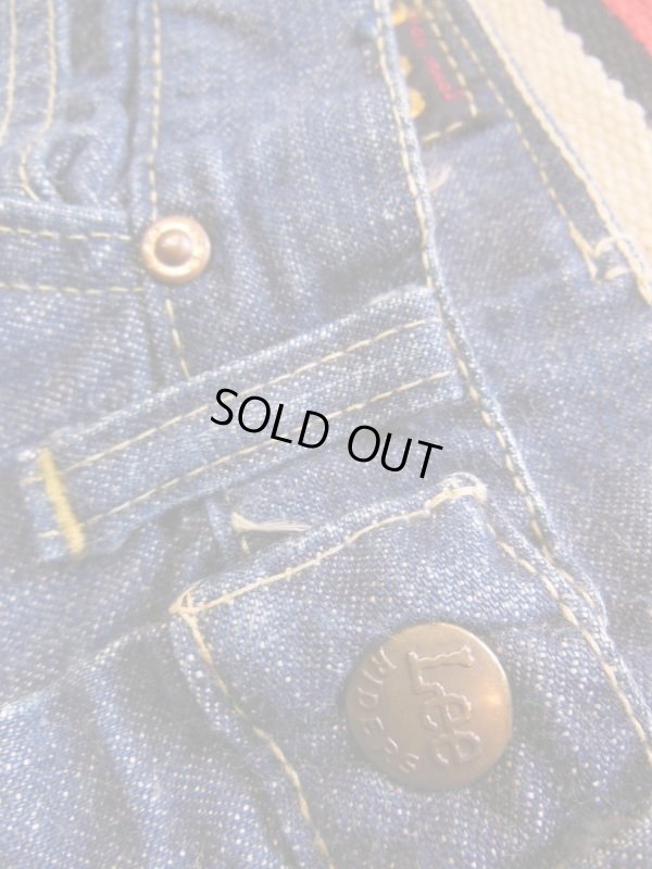 画像9: 1950'S LEE RIDERS BOYS DENIM PANTS /SIZE/8 