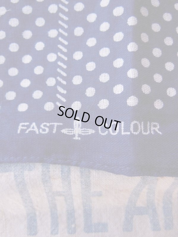 画像5: 1950'S DEADSTOCK POLKADOT BANDANA 