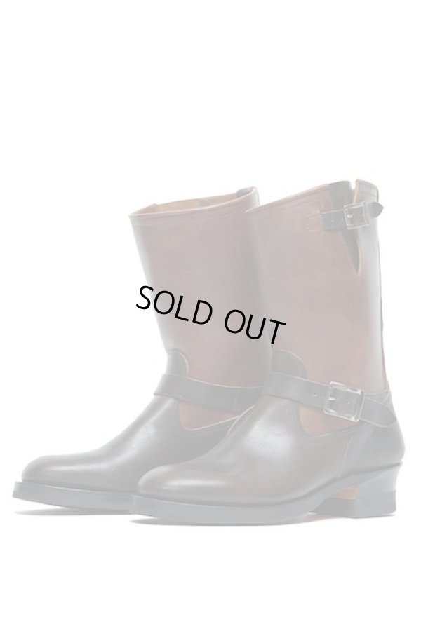 画像20: Attractions 新型 Lot.444 ENGINEER BOOTS（HORSE BUTT）エンジニアブーツ/BLACKXBROWN/9D