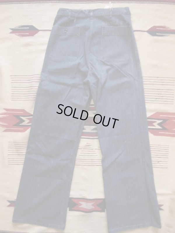 画像10: 1961'S USED U.S.NAVY DENIM DUNGAREE PANTS SIZE/33X33