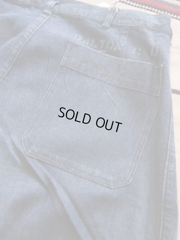 画像16: 1961'S USED U.S.NAVY DENIM DUNGAREE PANTS SIZE/33X33