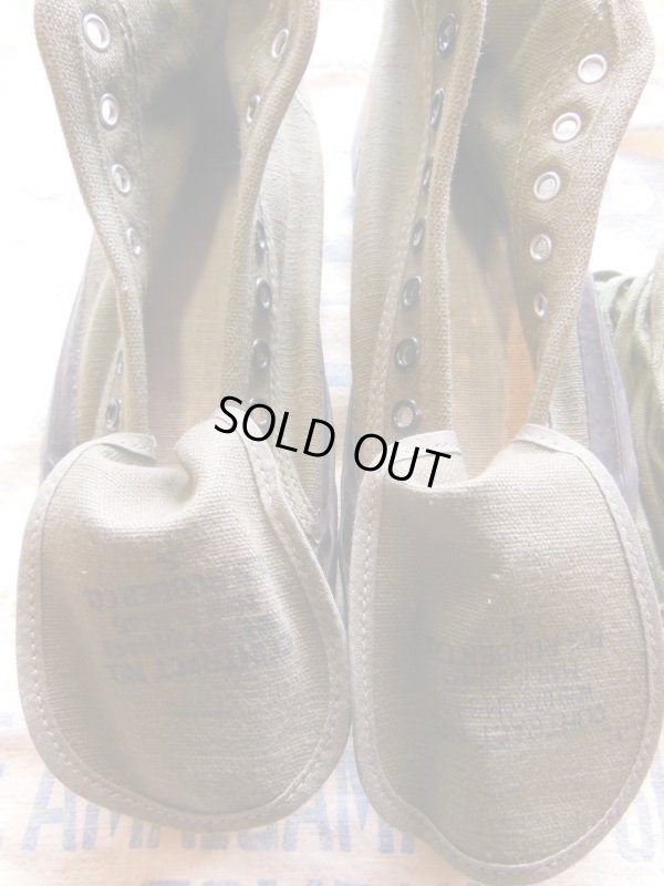 画像6: 1946'S DEADSTOCK WWII U.S.MILITARY CANVAS O.D. TRAINING SHOES /4-1/2