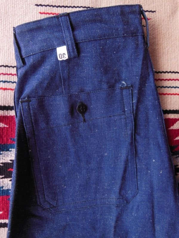 画像12: 1960'S DEADSTOCK U.S.NAVY DENIM PANTS SIZE/30X32.5
