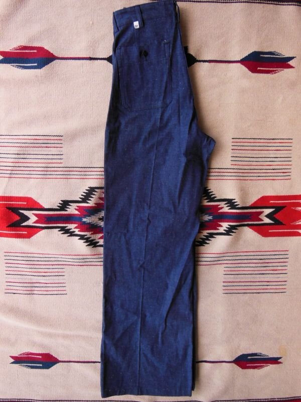 画像3: 1960'S DEADSTOCK U.S.NAVY DENIM PANTS SIZE/30X32.5