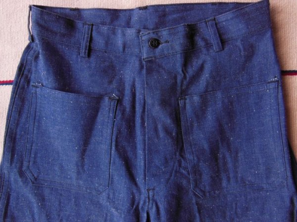 画像9: 1960'S DEADSTOCK U.S.NAVY DENIM PANTS SIZE/30X32.5