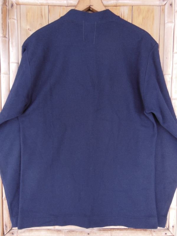 画像4: 1950'S McGREGOR AUSTRALIAN DARK NAVY WOOL CARDIGAN SIZE/42