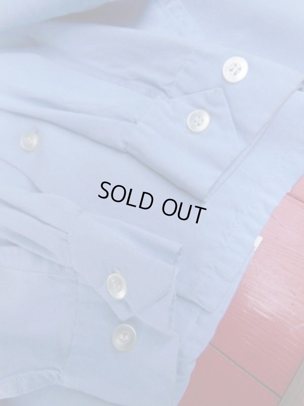 画像7: 1950'S BUD BERMA BLACK LUREX TWO TONE RAYON SHIRT L/S SZ/M