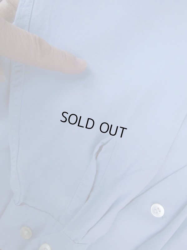 画像6: 1950'S BUD BERMA BLACK LUREX TWO TONE RAYON SHIRT L/S SZ/M