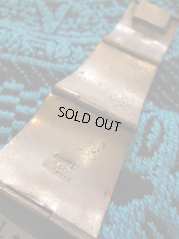 画像7: 1950'S MEXICAN AZTECA BRACELET/J/176mm