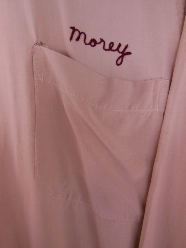 画像6: 1940'S  RIAL-EASE EMBROIDERED RAYON SHIRT SZ/14－1/2 SMALL