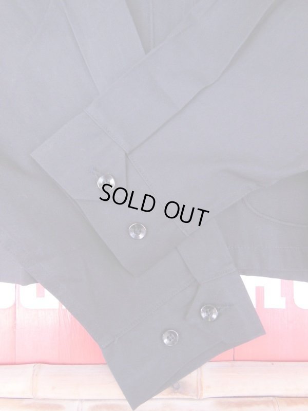 画像10: 1950'S DEADSTOCK SIR JAC BLACK COTTON DRIZZLER JACKET SZ/42