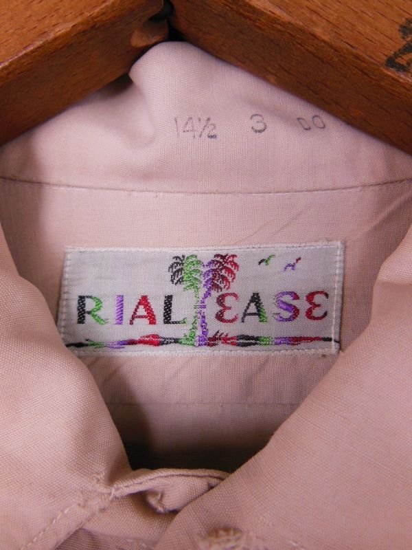 画像5: 1940'S  RIAL-EASE EMBROIDERED RAYON SHIRT SZ/14－1/2 SMALL