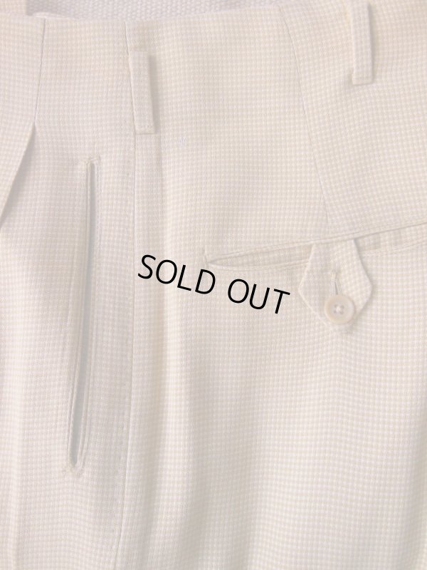 画像6: 1950'S GULF STREAM SLACKS YELLOW R'N'R SLACKS W33 X L33