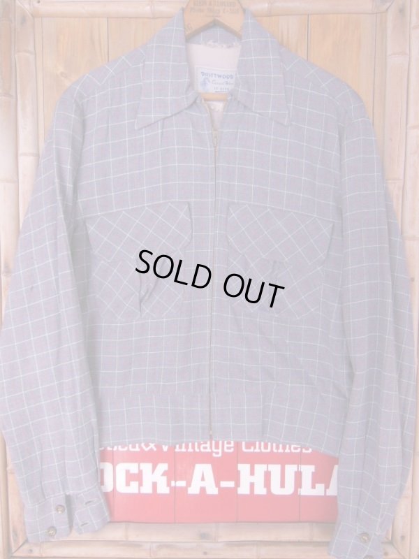 画像5: 1950'S DRIFTWOOD GRAY RAYON BOULSON SZ/M