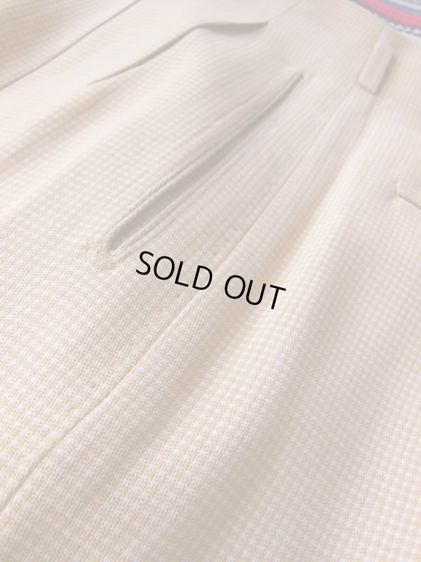 画像5: 1950'S GULF STREAM SLACKS YELLOW R'N'R SLACKS W33 X L33