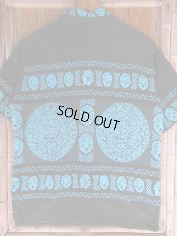 画像9: 1950'S HANDWOVEN MEXICAN EMBROIDERY FINEST INDIAN ART SHIRT SZ/M