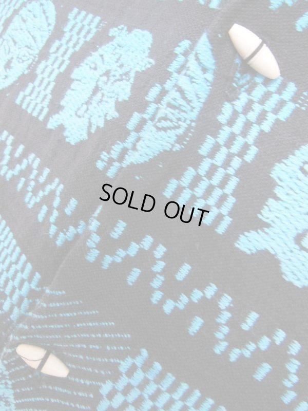 画像12: 1950'S HANDWOVEN MEXICAN EMBROIDERY FINEST INDIAN ART SHIRT SZ/M