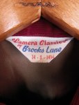 画像4: 1950'S DEADSTOCK CAMERA CLASSICS by BROOKS LANE BURGUNDY CORDUROY SHIRT SZ/SMALL