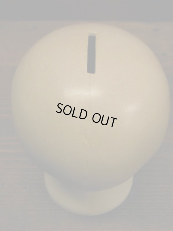 画像10: 1950'S〜 SKULL BANK ヴィンテージ陶器製スカル骸骨貯金箱5