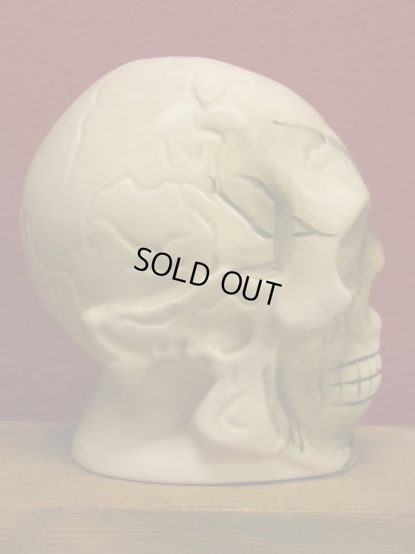 画像8: 1950'S〜 SKULL CERAMIC BANK ヴィンテージ陶器製スカル骸骨貯金箱6