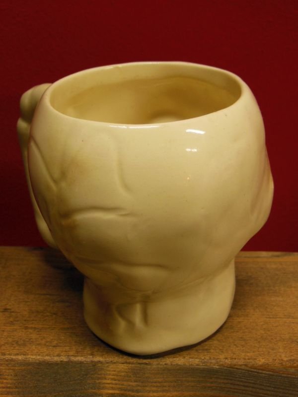 画像6: 1950'S〜 KAHIKI SKULL POTTERY TIKI MUG ヴィンテージ陶器製スカルマグ3