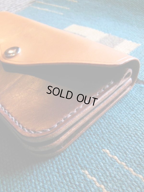 画像5: RAWHIDE TRUCKERS WALLET LOT-504/CAMEL X D,BROWN/UK BRIDLE By J & FJ Baker & Co,