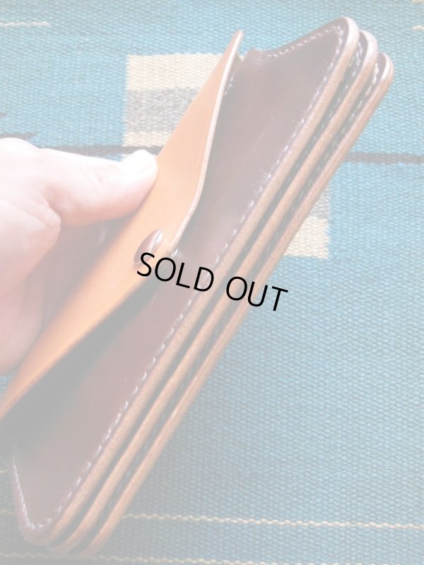 画像4: RAWHIDE TRUCKERS WALLET LOT-504/CAMEL X D,BROWN/UK BRIDLE By J & FJ Baker & Co,