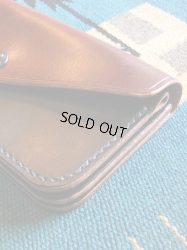 画像5: RAWHIDE TRUCKERS WALLET LOT-504/DARK BROWN X BLACK/UK BRIDLE By J & FJ Baker & Co,