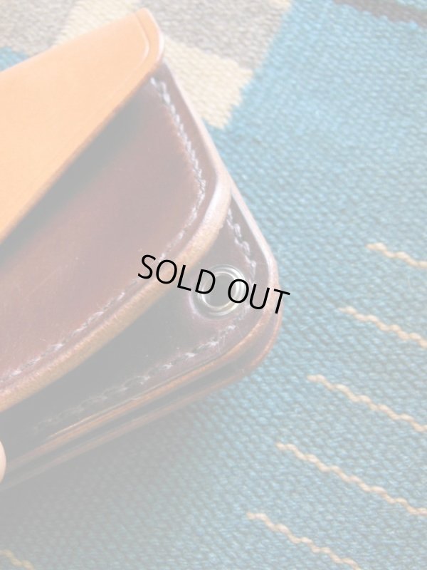 画像6: RAWHIDE TRUCKERS WALLET LOT-504/CAMEL X D,BROWN/UK BRIDLE By J & FJ Baker & Co,