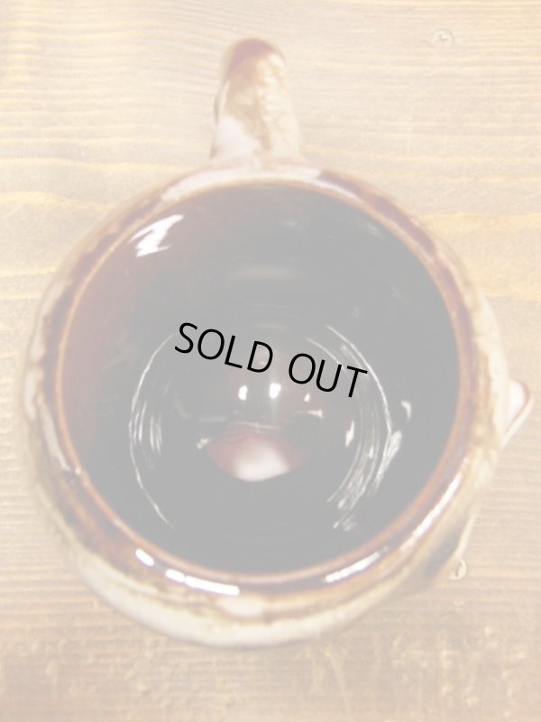 画像11: 1950'S〜 SKULL POTTERY TIKI MUG ヴィンテージ日本製陶器スカルマグ5