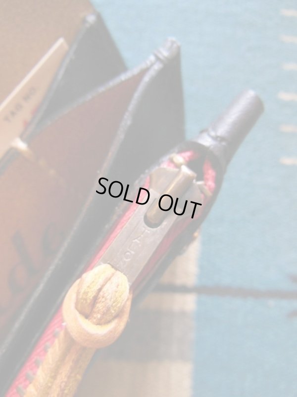 画像9: RAWHIDE STUDDED & JEWELED TRUCKERS WALLET LOT-501B/BLACK