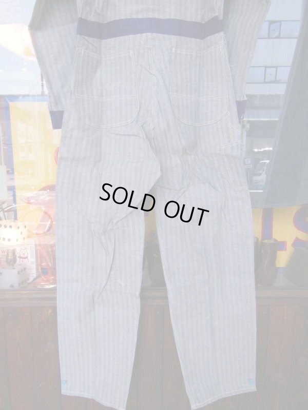 画像15: 1950'S NOS DETROIT BRAND OVERALL MFG TWO TONE HBT ALL IN ONE SIZE/40