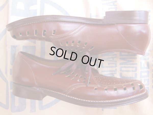 画像9: 1950'S　GOLD BOND VENTILATED OXFORD SHOES/8EE