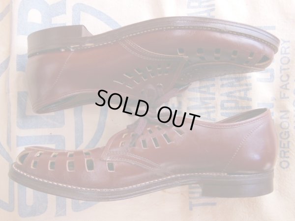 画像10: 1950'S　GOLD BOND VENTILATED OXFORD SHOES/8EE