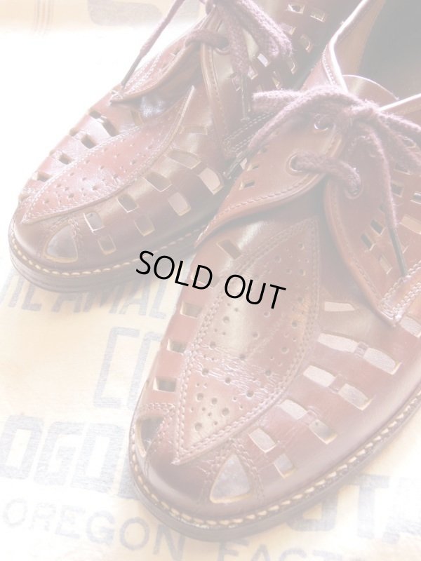 画像5: 1950'S　GOLD BOND VENTILATED OXFORD SHOES/8EE