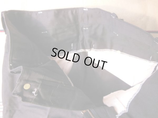 画像11: 1960'S DEADSTOCK CAN'T BUST'EM FRISKO JEENS BLACK SZ 32X29