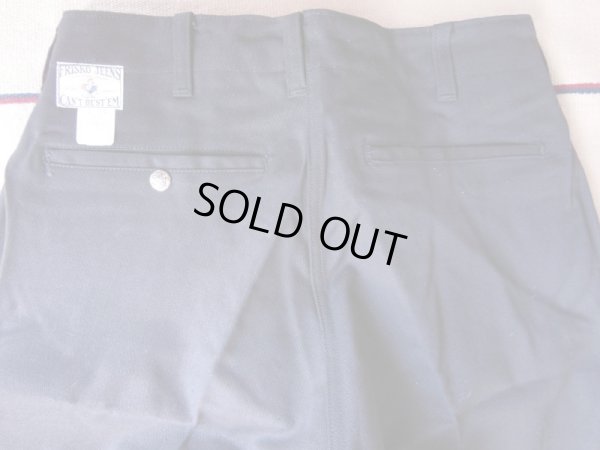画像10: 1960'S DEADSTOCK CAN'T BUST'EM FRISKO JEENS BLACK SZ 32X29