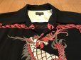 画像9: The Groovin High Vintage Style 50‘S Dragon panel Box Shirt Long Sleeves /ドラゴンパネル/黒/L