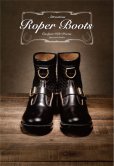 画像3: Attractions Lot.300 Roper Boots Emboss/Black/Burgandy ローパーブーツ