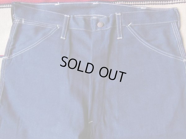 画像13: 1960'S DEADSTOCK OLD KENTUCKY 10OZ DENIM PAINTER PANTS　34X36