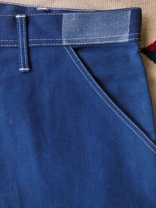 画像8: 1960'S DEADSTOCK SUPER STONE CUTTER 10OZ DENIM PAINTER PANTS　42X29