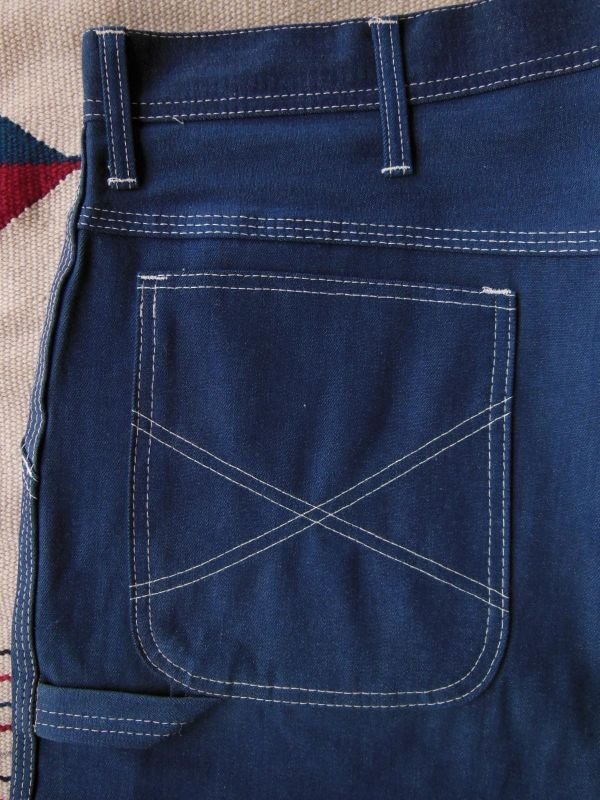 画像7: 1960'S DEADSTOCK SUPER STONE CUTTER 10OZ DENIM PAINTER PANTS　42X29