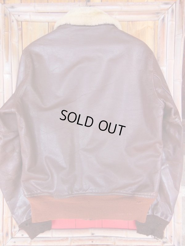 画像5: 1940'S McGREGOR COWHIDE BOMBER JACKET SZ/40