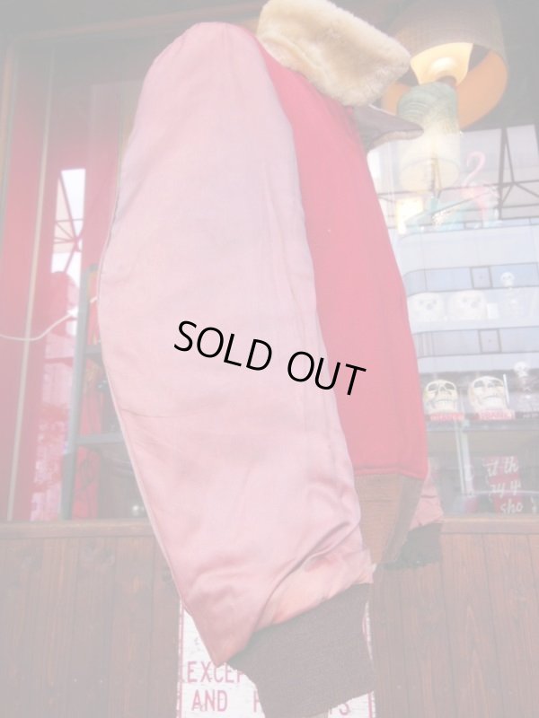 画像19: 1940'S McGREGOR COWHIDE BOMBER JACKET SZ/40