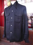 画像7: The GROOVIN HIGH Vintage Style Box Shirt Black Long Sleeves