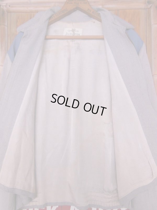 画像20: 1950'S JIM CLINTON TWO TONE T PANEL GABERDINE JACKET SZ/MEDIUM