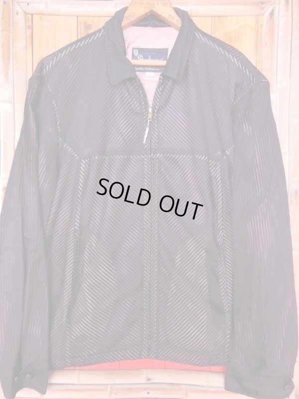 画像4: 1950'S SHANHOUSE BLACK NYLON JACKET SZ/42