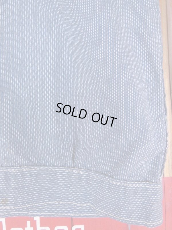 画像15: 1910'S〜 UNKNOWN OFF SET TWO POCKET PINCHECK WORK JACKET