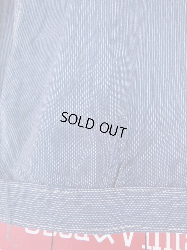 画像16: 1910'S〜 UNKNOWN OFF SET TWO POCKET PINCHECK WORK JACKET